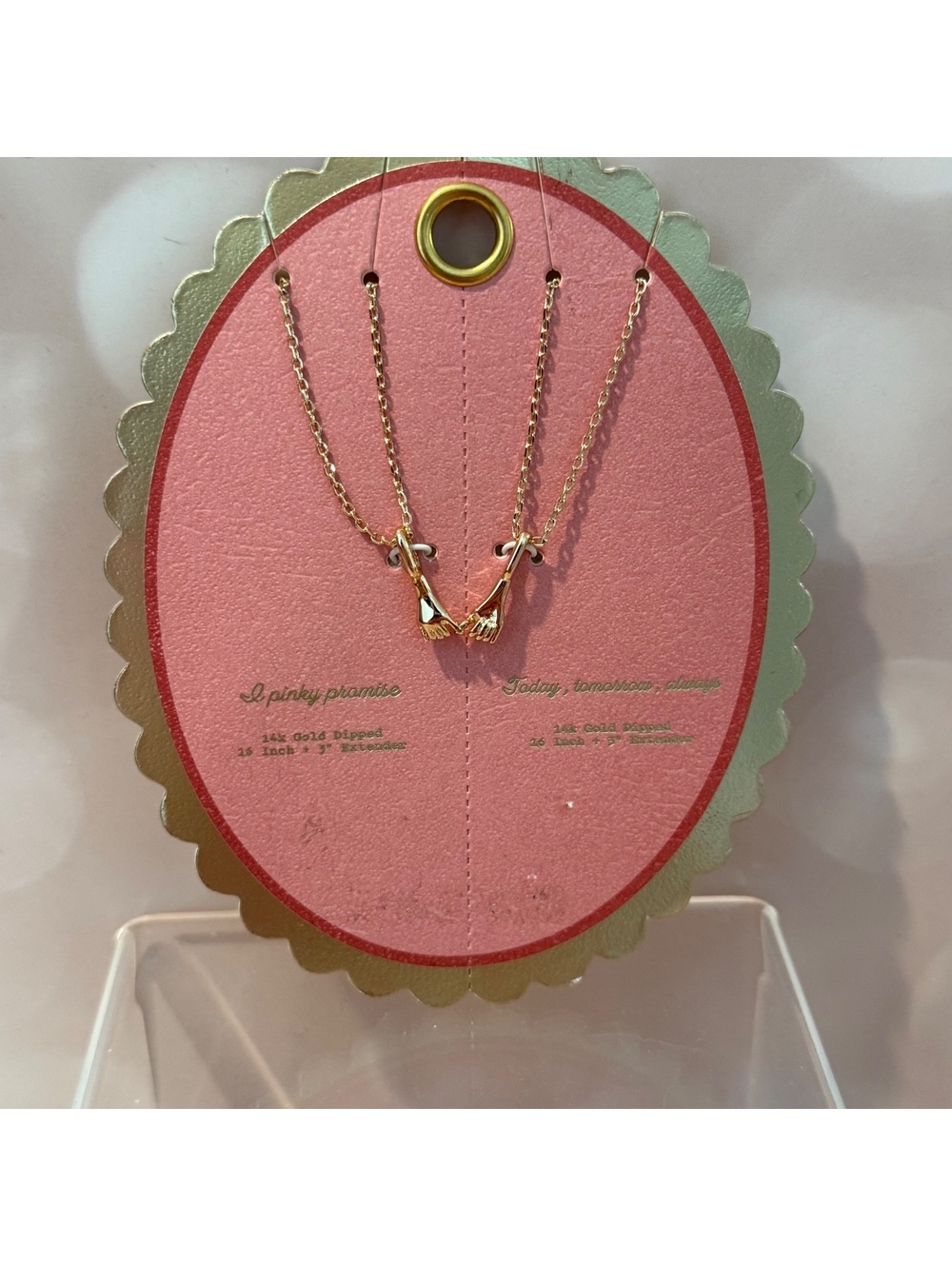 Pinky Promise Necklace Set